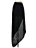Unbranded Solid Black Formal Skirt Size 24 waist (estimated) - photo 1