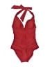 DKNY Solid Red One Piece Swimsuit Size XS - photo 1