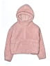 Mondetta 100% Polyester Pink Zip Up Hoodie Size 7 - 8 - photo 1