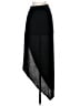Unbranded Solid Black Formal Skirt Size 24 waist (estimated) - photo 2