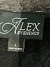Alex Evenings Black Sleeveless Blouse Size L - photo 7