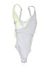 Kona Sol Stripes White One Piece Swimsuit Size XL - photo 1
