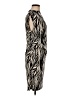 Veronica M. Animal Print Black Casual Dress Size M - photo 4