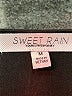 Sweet Rain 100% Polyester Black 3/4 Sleeve Blouse Size M - photo 4