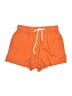 Shein Solid Orange Athletic Shorts Size S - photo 1