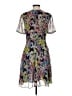 Jason Wu 100% Polyester Print Multi Color Gray Cocktail Dress Size 4 - photo 2