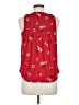 Maurices Red Sleeveless Blouse Size M - photo 2