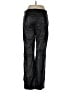 Nine West 100% Leather Black Leather Pants Size 12 - photo 2