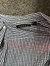 Theory 100% Cotton Checkered-gingham Blue Long Sleeve Button-Down Shirt Size L - photo 7