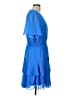 Weekend Max Mara Solid Blue Cocktail Dress Size 10 - photo 4
