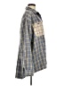 Revel 100% Polyester Plaid Gray Fleece Size M - photo 4