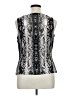 Calvin Klein Silver Black Sleeveless Blouse Size XL - photo 2