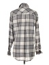 Athleta Plaid Gray Long Sleeve Button-Down Shirt Size S - photo 2