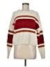 American Eagle Outfitters Stripes Ivory Pullover Sweater Size M - photo 1