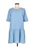 Steve Madden Blue Casual Dress Size M - photo 1