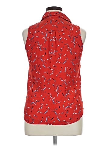 Banana Republic Factory Store Sleeveless Button-Down Shirt (view 2)