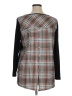 Ava James Black Long Sleeve Top Size XL - photo 2