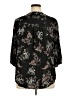 DR2 100% Rayon Black 3/4 Sleeve Blouse Size 1X - photo 2
