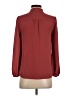 Bellatrix 100% Polyester Burgundy Long Sleeve Blouse Size XS (petite) - photo 2