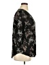 DR2 100% Rayon Black 3/4 Sleeve Blouse Size 1X - photo 4