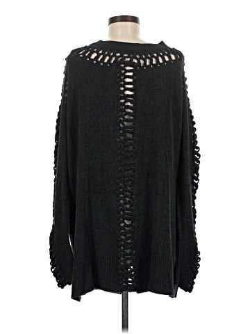 ALLSAINTS Spitalfields Poncho (view 2)