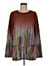 Shana Tie-dye Brown Pullover Sweater Size M - photo 1
