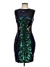 Assorted Brands Stars Teal Cocktail Dress Size XS - photo 1