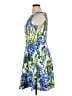 Gabby Skye 100% Polyester Print Blue Cocktail Dress Size 14 - photo 5