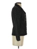 Tesori Houndstooth Black Wool Blazer Size XS - photo 4