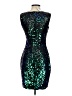 Assorted Brands Stars Teal Cocktail Dress Size XS - photo 2