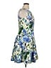 Gabby Skye 100% Polyester Print Blue Cocktail Dress Size 14 - photo 4