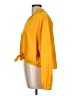 Tome Yellow Long Sleeve Blouse Size L - photo 5