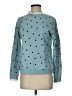 Boden 100% Cotton Polka Dots Teal Sweatshirt Size S - photo 1