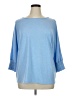 Dokotoo Blue 3/4 Sleeve Top Size XL - photo 1
