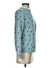 Boden 100% Cotton Polka Dots Teal Sweatshirt Size S - photo 4