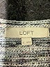 Ann Taylor LOFT Tweed Gray Pullover Sweater Size L - photo 7