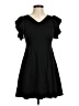 Gloria Solid Black Casual Dress Size M - photo 1