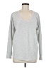 Lou & Grey Silver Pullover Sweater Size M - photo 1