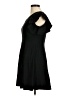 Gloria Solid Black Casual Dress Size M - photo 5