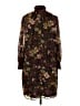 Amanda Uprichard 100% Polyester Print Brown Casual Dress Size S - photo 2