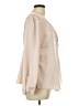Unbranded 100% Polyester Tan Long Sleeve Blouse Size L - photo 4