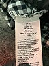 Amazon Essentials 100% Cotton Houndstooth Black 3/4 Sleeve Button-Down Shirt Size XL - photo 8
