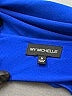 My Michelle Blue Sleeveless Blouse Size M - photo 7