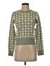 Assorted Brands Floral Green Pullover Sweater Size S - photo 1