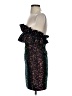 Thirty/Thirty Stars Black Cocktail Dress Size M - photo 5