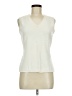 Chico's Design Ivory Sleeveless Blouse Size Med (1) - photo 1