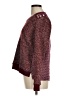 Miss Me Tweed Burgundy Pullover Sweater Size M - photo 5