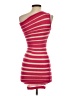Assorted Brands Stripes Red Cocktail Dress Size S - photo 2