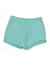 Lane Bryant Solid Teal Shorts Size 16 - photo 1