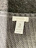 Chico's 100% Cotton Metallic Silver Pullover Sweater Size XL (3) - photo 7